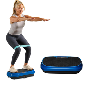 LifePro Waver Mini Vibration Plate Exercise Machine – Portable Full Body Vibration Platform for Home & Travel Workouts, Weight Loss, Toning & Wellness, with 2 Loop Bands & 4 Resistance Bands