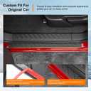 powoq Door Sill Protector Compatible with 2023-2026 Chevy Colorado GMC Canyon Car Door Sill Guard TPE 4Pcs Car Entry Protection Replacement for 2023 2024 2025 2026 Chevy Colorado Accessories