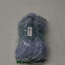 Fazortev Women's Denim Pullover Casual Button V Neck Blouse Loose Fit Long Sleeve Jean Jacket With Pocket (Light Blue, Small)