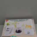 Kitchen Appliances Toys, Kids Play Kitchen Accessories Set, Pretend Kitchen Toys for Kids Ages 4-8, Coffee Maker, Mixer, Toaster with Realistic Lights & Sounds, Gift for Girls Ages 3+ (White)