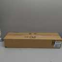 Moen Preston Collection Chrome 24-Inch Single Bathroom Towel Bar, Wall Mounted Towel Hanger for Bath or Kitchen, DN8424CH