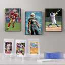 80ct Semi Rigid Card Holders & 80ct Card Sleeves for PSA, SGC, BGS, CSG Graded Card Submissions, Card Saver for Trading Cards, Baseball Card Protectors