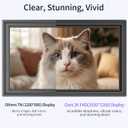 64GB 15.6" Large Digital Picture Frame, Uhale WiFi Electronic Photo Frames with 1920 x 1080 FHD IPS Touch Screen, Support Auto-Rotate Wall Mounted SD&USB Card, Share Photos/Videos from Phone Instantly