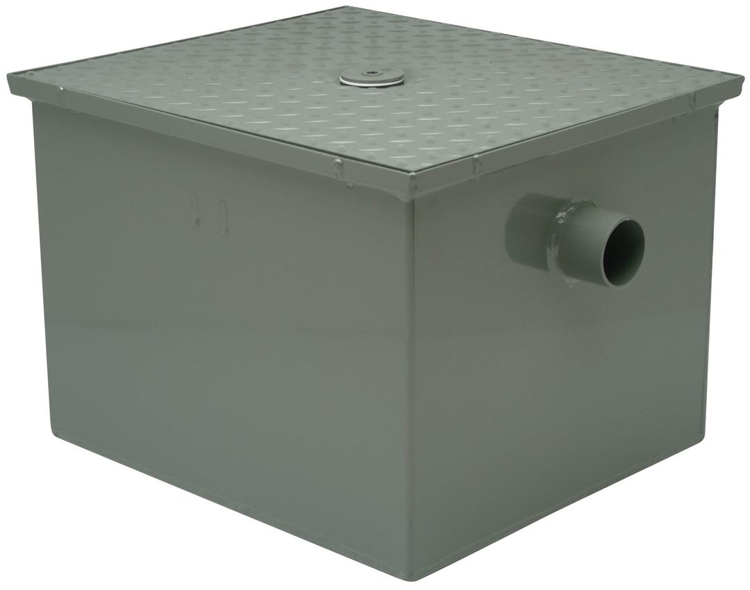 Zurn GT2700-25-3NH GT2700 3" No-Hub Grease Trap with Flow Control, 25 GPM