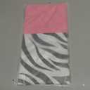 Buryeah 3 Pcs Zebra Tablecloth Zebra Print Plastic Table Cloth Disposable Tablecloth Animal Safari Table Cover 54 x 108'' for Baby Shower Wedding Birthday Party Decorations Supplies (Hot Pink B)