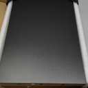 WESTREE Dual Monitor Stand Riser, Wood and Steel Monitor Stand Riser, Computer Monitor Stand for 2 Monitors, Multi-Purpose Desktop Storage Stand for Computer,Laptop,Printer,TV (Large, Grey Black)