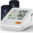 Blood Pressure Monitors for Home Use with 2 Size Cuff (22-42cm & 38-55cm), Blood Pressure Monitor XL & Medium-Large Cuffs, 2 * 120 Memory Sets, 4 Aa Batteries Included