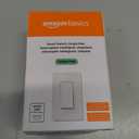 Amazon Basics Smart Light Switch, Single Pole, Works with Alexa Only, Voice Control, Schedule, 2.4 GHz Wi-Fi, No Hub Required, Easy to Install, White