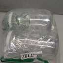 kitchentoolz 1 Gallon Large Plastic Mason Jar with Airtight Lid - Tall Storage & Pantry Container - Made in USA - Pack of 2