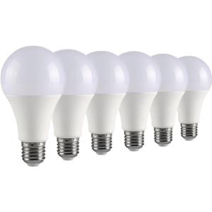 6-Pack 3 Way Light Bulbs Soft White 3000K 50 100 150 Watt Equivalent, Perfect for Reading, Standard A19 Indoor Led Bulb, 5/10/15 Watt Energy Efficient Bulb