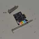 5.1 Internal PCIe Sound Card for PC Windows 8 7 with Low Profile Bracket, 3D Stereo PCI-e Audio Card, CMI8738 Chip 32/64 Bit Sound Card PCI Express Adapter