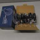 Lifelong Office Chair Wheels Replacement Rubber Chair Casters Safe for Hardwood Floors and Carpet, Set of 5, Heavy Duty Casters for Chairs Desks to Replace Office Chair Mats - Fits 98%