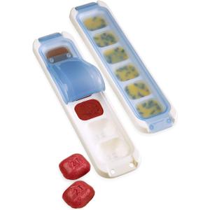 Prepworks Freezer Pods 2 Tablespoon Reusable Food Storage Tray Containers, Set of 2, Blue/White