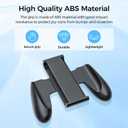 HUDOBBYE Switch 2 Grip for Nintendo Switch 2 Joy con- Comfortable Anti-Slip Joy Con Magnetic Mount Accessory, Controller Grip Without Charging Function, Compatible with Switch 2 Joycon