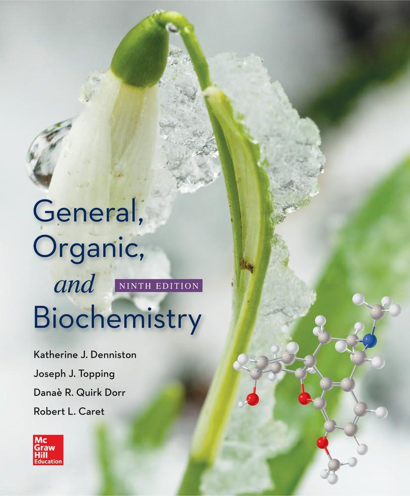 General, Organic, and Biochemistry, Hardcover