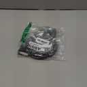 DB25 Male to Male Cable 6FT, 26awg Tinned Copper Wires,Double-Shielded with Foil &Metal Braid, D-SUB 25 PIN RS232 Serial Cable in Black