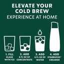 2 x Starbucks Cold Brew Coffee Concentrate, Madagascar Vanilla Flavored Iced Coffee, 32 fl oz (EXP 08/06/26)