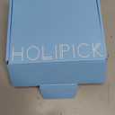 Holipick 2 Piece Rash Guard for Women - Short Sleeve Swim Shirt UPF 50+ Zip Up Swimsuit, L