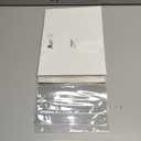 AmazingSpark 3 Pack Notebook Clear Cover for Transparent Waterproof PVC Notebook Strong Plastic Protective Cover for Journal Weeks Planners and Books(A6)