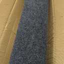4' x 10' Runner Rugs for Hallway Commercial Black Carpet Runner with Non-Slip TPE Backing Area Rugs Indoor Outdoor Floor Mat for Hallway Kitchen Balcony Dining Room, 3'11" x 9'10"