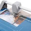 Dahle 507 Personal Rotary Trimmer, 12" Cut Length, 7 Sheet Capacity, Self-Sharpening, Automatic Clamp, German Engineered Paper Cutter