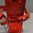 Fire Extinguisher Mount for 5 lb & 10 lb Extinguishers– Heavy-Duty ST12 Steel Wall Bracket, Rust-Resistant Powder-Coated Finish, Adjustable Straps, Replaces Amerex 809, Ideal for Home, School, Garage