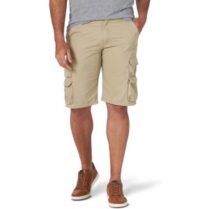 Wrangler Authentics Men's Premium Twill Cargo Short (Bennard), Camel, 42