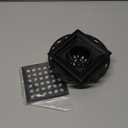 Neodrain 4 inch Drain Grate Kit, Compatible with Schluter Kerdi-Bonding Flange - Shower Floor Drain Kit with Adjustable Collar,304 Stainless Steel Drain Grate Removable, Low Profile(Black)