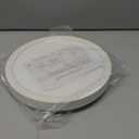 LightingWill 8.9 Inch LED Flush Mount Ceiling Light Fixture, 2800K Warm White, 1800LM, 18W, Flat Modern Round Lighting Fixture, 180W Equivalent White Ceiling Lamp for Kitchens, Bedrooms.etc.