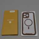 Miracase Magnetic for iPhone 16 Pro Max Case 6.9'' [Compatible with MagSafe] Full-Body Phone case with Built-in Glass Screen Protector& Camera Protector,Drop Proof 16 Pro Max Cover,Desert Brown