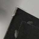 Amlong Crystal Sparkle Mirror Glass Picture Frames 5x7