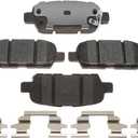 Raybestos Element3 EHT Automotive Replacement Rear Brake Pad for Select Nissan (Altima, Rogue, Sentra, Murano, Maxima, Pathfinder) (EHT905H)