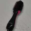 REVLON One-Step Volumizer Hair Dryer and Styler, for Less Frizz, More Shine, and Reduced Heat Damage for Salon Style Round Brush for Blowout, Black (1.0 VOLUMIZER)