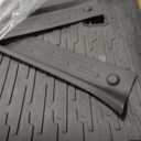 Floor Mats for Jeep Wrangler JL 4XE 4-Door 2021-2025 2026, All Weather Floor Mats Trunk Cargo Liner with Backrest Protectors and Door Sill Guards Accessories, Full Coverage Set