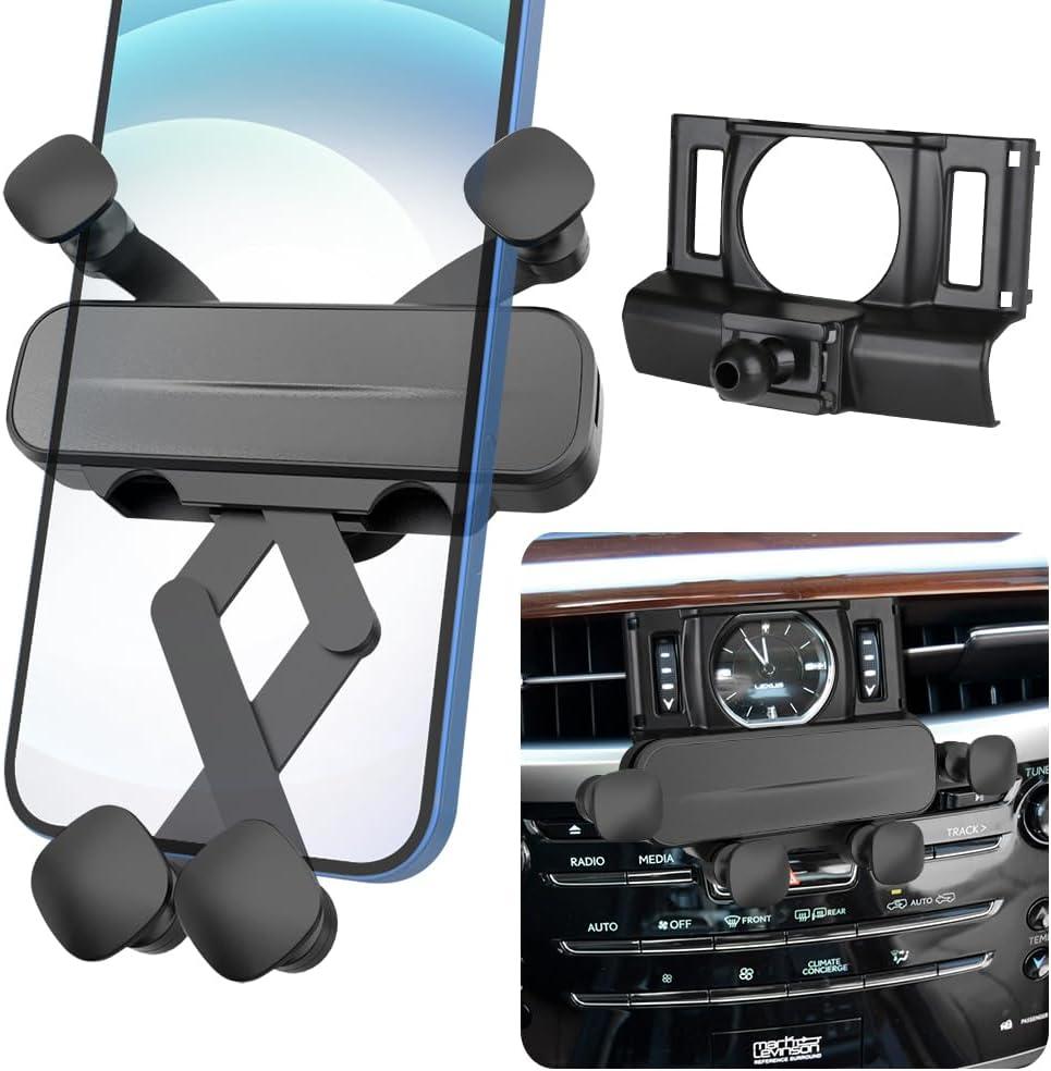 Car Phone Holder Mount for Lexus LX 570 LX570 2016 2017 2018 2019 2020 2021 Auto Accessories Interior Decoration Mobile Cell Smartphone Bracket