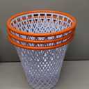 3 PCS Trash Can,Basketball Wastebaskets, Basketball gift,4.5 Gallon,Size11"x11"x12"Basketball Hoop,Basketball Holder display,Garbage Can,Basketball-Themed Gift Waste Basket for Office,Bedroom,Bar,Gym.