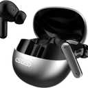 Hybrid Active Noise Cancelling Wireless Earbuds, Noise Cancelling in Ear Headphones for Crystal-Clear Calls & Music, 50H Playtime for Office/Running/Workout (Obsidian)