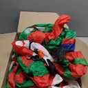 FunFanso 6.5FT Christmas Inflatable Santa Claus on Helicopter Outdoor Decorations with Bright LED Lights, Christmas Blow Up Santa Flying Airplane with Penguin for Xmas Decor Lawn Yard Holiday Party