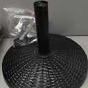 Yaheetech 22 lbs Heavy Duty Outdoor Umbrella Base 18" Round Patio Umbrella Stand Market Umbrella Base for Garden & Lawn, Black