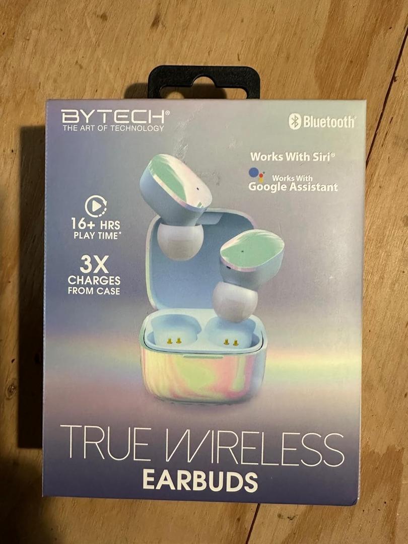 True Wireless Earbuds 16+ Hours Play Time 3X Charges from Case