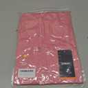 TACVASEN Short Sleeve Hoodies for Men Cotton Hoodies Summer Sweatshirt Lightweight Breathable Workout Shirts Pullover (Pink, M)