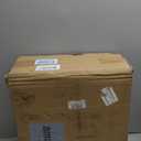 13.5 Inch Judaica Matzah Box with Cover Round Acrylic Matzah Holder with Lid Passover Gold Box for Pesach Seder Table