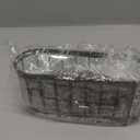 HapiRm Multifunctional Sponge Holder with Unique M-Shaped, 2 Installation Methods Kitchen Sink Caddy Organizer, Rustproof Stainless Steel Sponge Caddy for Brush, Sink Stopper and Scraper -Black