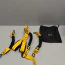 Resistance Bands with Handles, Exercise Bands with Door Anchor for Working Out, Home Gym Workout Equipment for Push Downs, Tricep, Biceps, Arms, Back, Chest, Abs, Shoulder Training (Yellow)