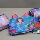 Puddle Float Jumper, Toddler Swim Vest, Toddler Floaties for Pool Adjustable Triple Back Buckle, Arm Floaties, Pool Swimming Jacket, Water Wings, EPE Foam, Toddler, Kids, Boys, Girls, Niños, Size: L, Fit 30-50-60-66 lbs, 2-3-5-6-7 Years