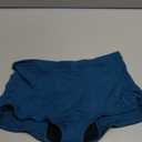 saalt Comfort Modal Boyshort Period Underwear - Heavy Absorbency - Comfortable, Thin, and Keeps You Dry from All Leaks (Small, Deep Marine)