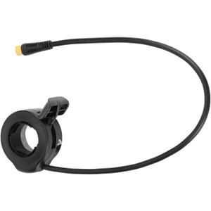 Thumb Throttle Ebike, Electric Bike Thumb Throttle, Waterproof Speed Control Finger Throttle Accelerator, with Male Connector, for Electric Scooters