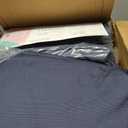 AAAAAcessories Outdoor Chaise Lounge Cushions, Waterproof Patio Furniture Replacement Cushions, Fade-Resistant, 74" x 23" x 3", Set of 2, Navy Blue