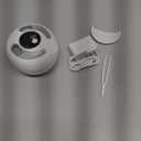 Upgraded Ultrasonic Retainer Cleaner Machine, 45kHz Ultrasonic Dentures Cleaner for Night Guards, Braces, Aligner, Toothbrush, Jewelry and More, 200ML Capacity, White