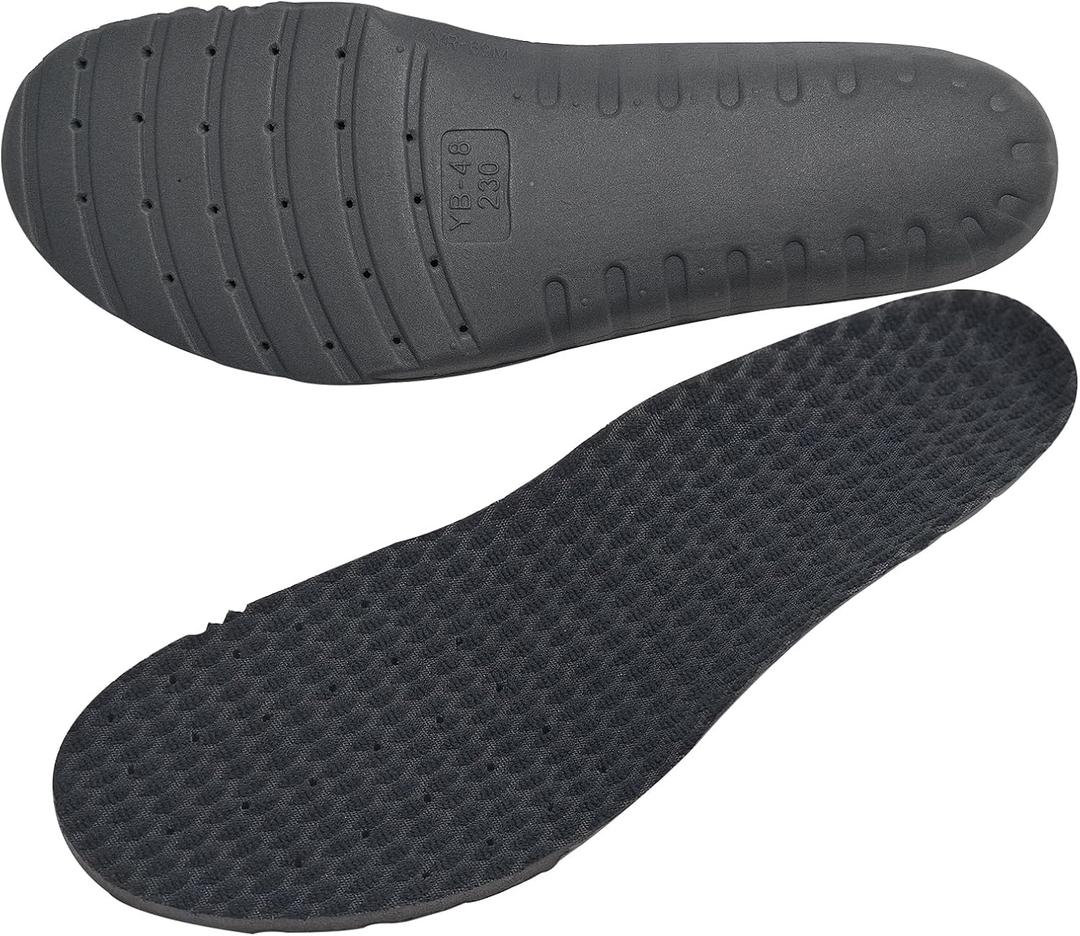 Insoles for ASICS Sneakers, Replacement EVA Running Inner Footwear Inserts for Men's Comfortable Light-Weight and Cushion Shock Absorbing(US Men8.5-EU42)